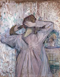 Hairdo Prints: La Toilette (Celle Qui Se Peigne)