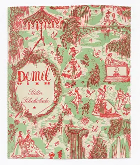 Confectionery Prints: Label bitter chocolate from Demel
