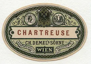 Anonymous Prints: Label Chartreuse Ch. Demel ´s Söhne