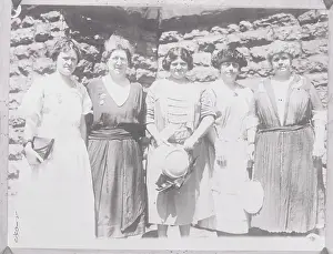 Cincinnati Prints: Labor Advocates Posing for Camera