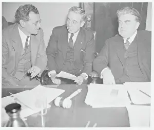 John L Prints: US Labor Leaders in 1937