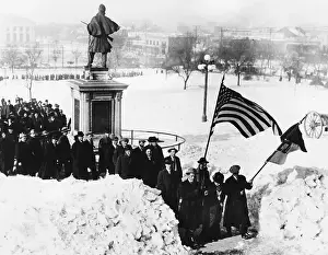 March Prints: Labor Movement Demonstrators in Denver