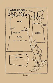 Gear Prints: Labrador Eskimo A-tige or Dickey