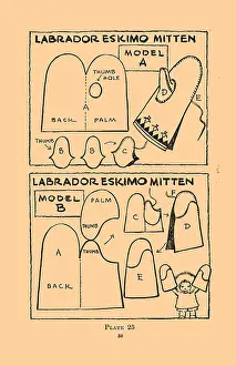 Eskimo Prints: Labrador Eskimo Mitten