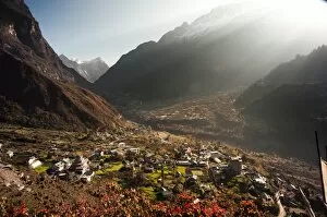 Lachung in North Sikkim, India
