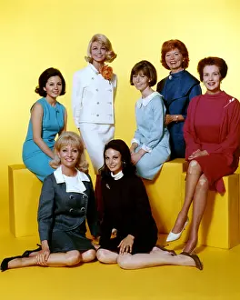 Tv Broadcasting Prints: Ladies Of Peyton Place