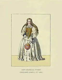 Fashon Prints: Lady Arabella Stuart 1604