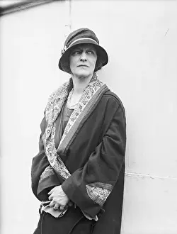 Lady Astor Posing on Liner