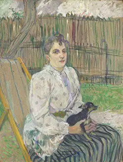 Parisian Prints: Lady With A Dog