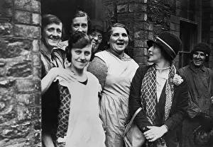 Plymouth Prints: Lady Nancy Astor Chatting with Colleagues