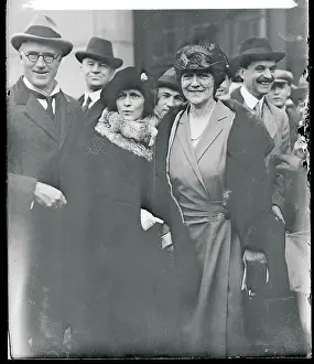 Lady Nancy Astor Posing with Her Sister