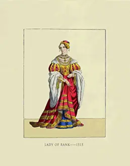 Fashon Prints: Lady of Rank 1513