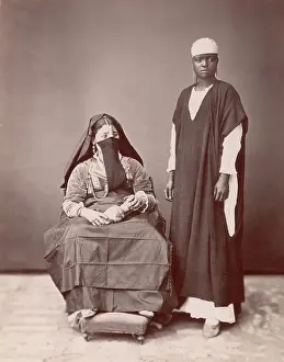 Veil Prints: A Lady And Her Servant
