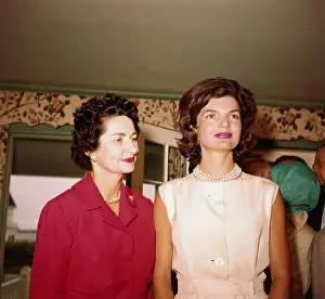 Maine Prints: Ladybird Johnson and Jacqueline Kennedy