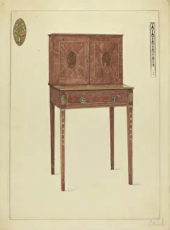 Object Prints: Ladys Writing Cabinet