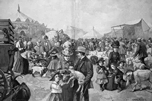 Dessert Prints: At the Laemmermarkt of Hamburg