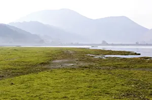 Lago del Matese lake in the Parco del Matese regional park, Campania, Molise, Italy, Europe