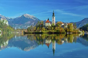 Images Dated 3rd November 2015: Lake Bled in Slovenia
