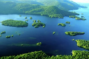 Jerry Trudell Aerial Photography Collection: Lake George New york