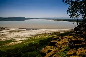 Images Dated 25th January 2010: Lake Nakuru from Baboon Cliff View Point