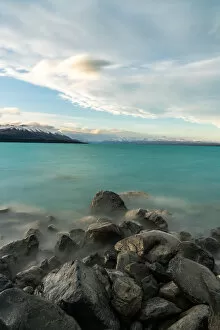 Images Dated 1st September 2016: Lake Pukaki, Canterbury, New Zealand