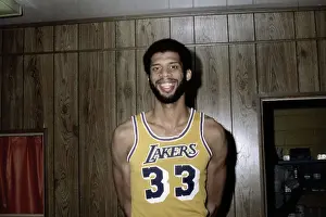 Laker Kareem Abdul-Jabbar