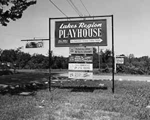 Huty36284 Prints: Lakes Region Playhouse Sign