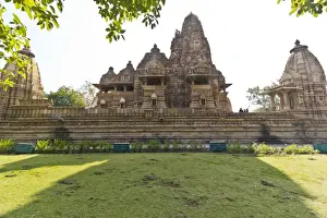 Circa 9th Century Prints: Lakshmana Temple, Khajuraho Temples, Chhatarpur District, Madhya Pradesh, India