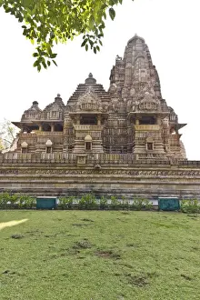 Circa 9th Century Prints: Lakshmana Temple, Khajuraho Temples, Chhatarpur District, Madhya Pradesh, India