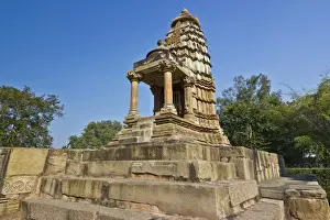 Pedestal Prints: Lakshmi Temple, Khajuraho Temples, Chhatarpur District, Madhya Pradesh, India