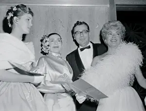 Lana Turner with Colleagues