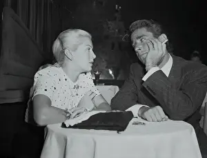 Lana Turner and Peter Lawford at the Mocambo