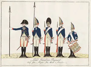 Soldiers Prints: Land Grenadier Regiment