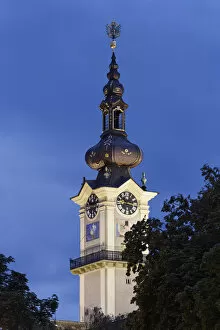 Landhausturm tower, Linz, Upper Austria, Austria, Europe, PublicGround