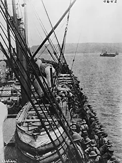Gallipoli Prints: Landing Of Troops On Shore/Gallipoli