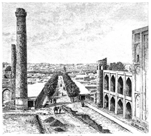 Images Dated 19th July 2017: Landmarks in Samarkand City in Uzbekistan