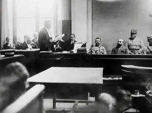 Trial Prints: Landru In Prisoner'S Dock