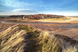 Village Collection: Landscape of Alnmouth