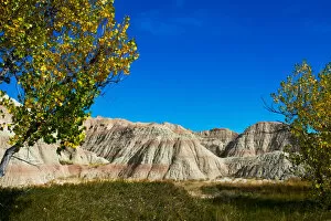 Images Dated 19th October 2015: Landscape of Badlands National Park, South Dakota, USA