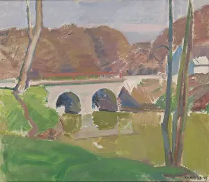 Heritage Art Prints: Landscape With Bridge