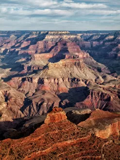 Images Dated 12th September 2010: Landscape with canyon in Yaki Point, South Rim, Grand Canyon National Park, Arizona, USA