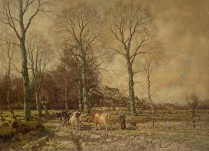 Bovine Prints: Landscape with Cattle