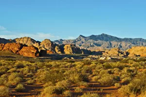 Images Dated 25th September 2017: Landscape in Gold Butte National Monument, Mesquite, Nevada, USA