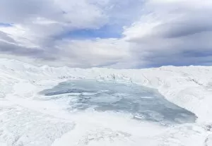Images Dated 10th September 2017: Landscape of Greenland Ice Sheet, Kangerlussuaq, Greenland, Denmark