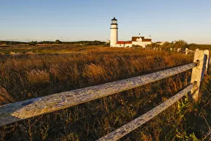 Images Dated 16th September 2011: Landscape with Highland Light lighthouse previously known as Cape Cod Light, North Truro
