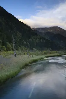 Landscape at Jiuzhai, Sichuan Province, China