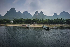 The landscape of the Li River