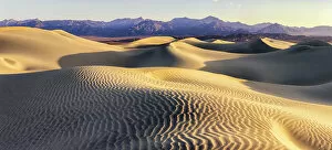 Images Dated 16th March 2013: Landscape of Mesquite Sand Dunes, Death Valley, California, USA