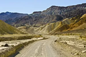 Images Dated 29th September 2017: Landscape with Twenty Mule Team Canyon, Death Valley National Park, California, USA