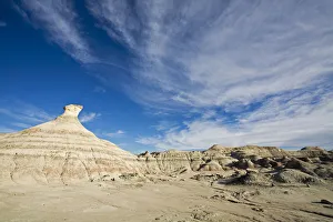 Rock Face Gallery: Landscape at National Park Parque Provincial Ischigualasto, Central Andes, Argentina, South America